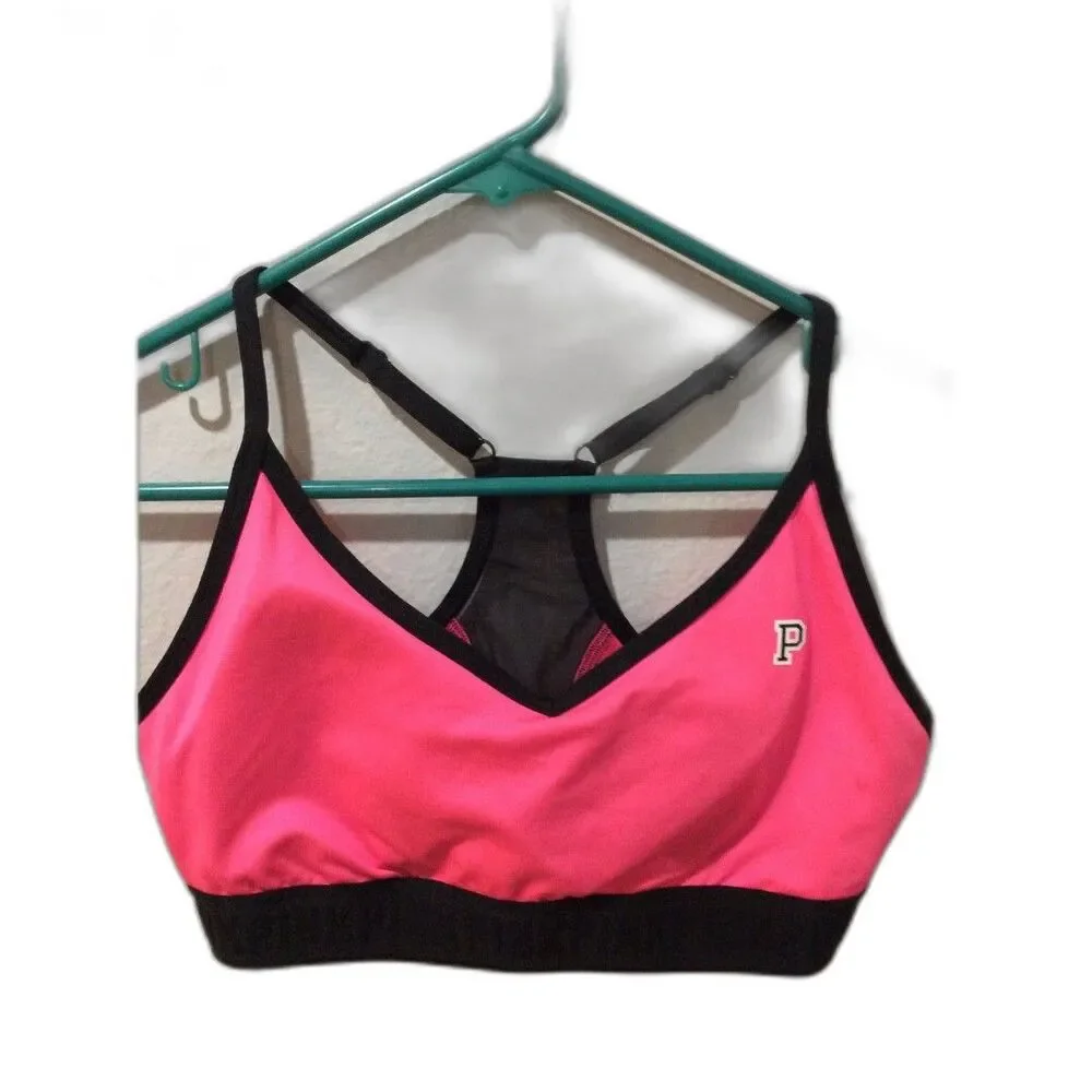Victoria's Secret Pink Ultimate sport bra size Large L light padding